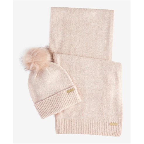 Barbour International - Sparkle Beanie & Scarf Gift Set