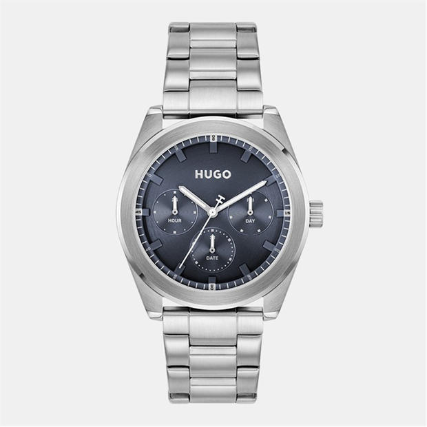 Silver - Hugo - Gents HUGO #BRIGHT SPORT Bracelet Watch