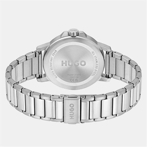Hugo - Gents HUGO #SMOOTH Stainless Steel Bracelet Watch