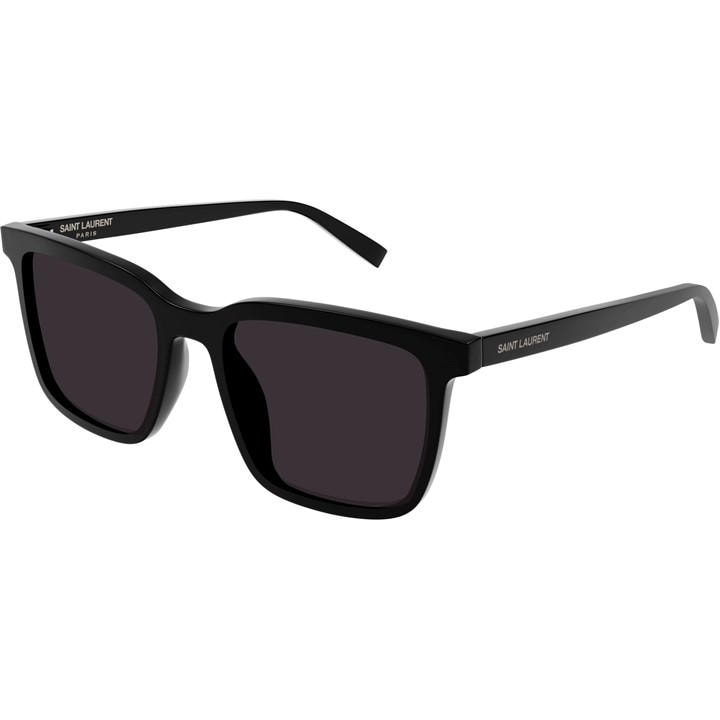 Saint Laurent Men's Black Sl 500 Square-Frame Sunglasses
