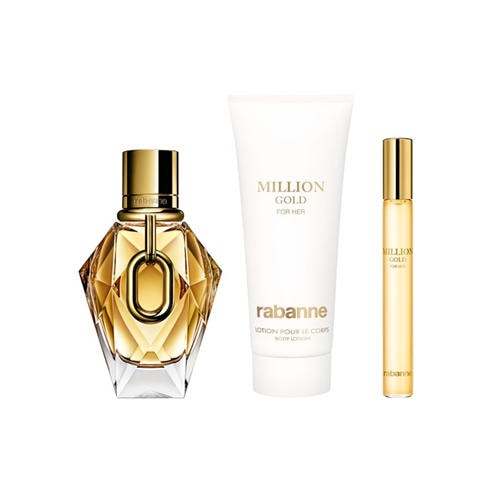 Rabanne - Set Rabanne Million Gold For Her EDP 50 ml +  Body lotion 100 ml + EDP 10ml