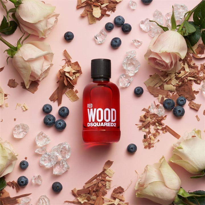 Dsquared2 Women's Clear Red Wood Edt - 50Ml - 100Ml