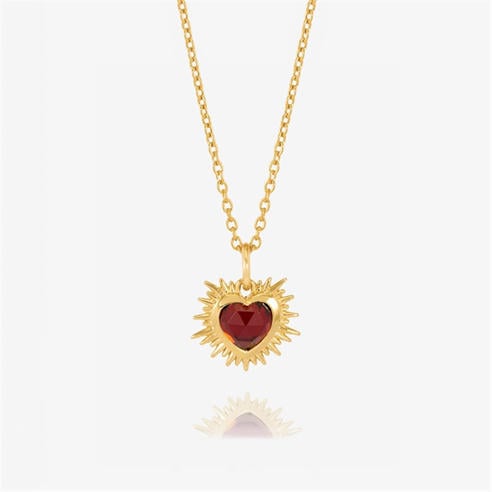 RACHEL JACKSON LONDON - Womens Jan Birth Pendant Necklace