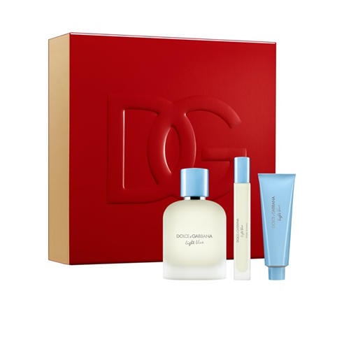 Dolce and Gabbana - Dolce&Gabbana Light Blue Pour Homme EDT Trio Gift Set