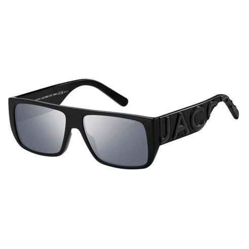 Marc Jacobs - Rec Flat Top Round Sunglasses