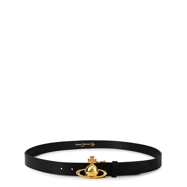 VIVIENNE WESTWOOD Saturn Orb Buckle Belt – Gold VIVIENNE WESTWOOD Saturn Orb Buckle Belt – Gold