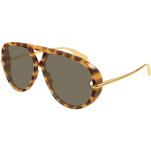 BOTTEGA VENETA - Bottega Veneta Womens BV1274S Aviator Sunglasses