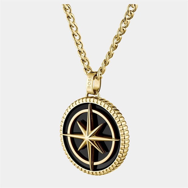 Silver - Boss - Gents BOSS North Necklace