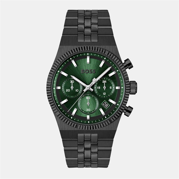 Black/Silver - Boss - Gents BOSS Candor Prime Chrono Watch