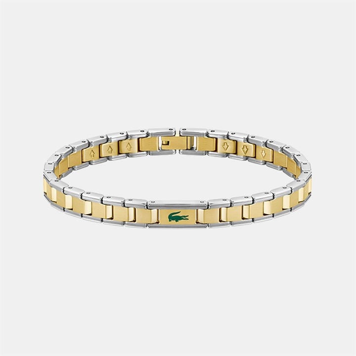 Lacoste Men's Gold Metropole Edge Bracelet
