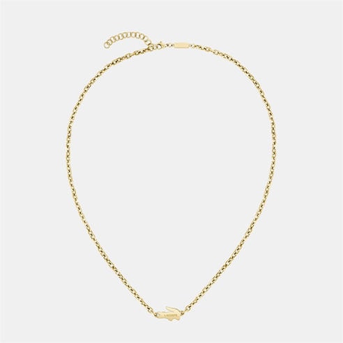 Lacoste - Lacoste Mens Arthor Gold IP Link Necklace