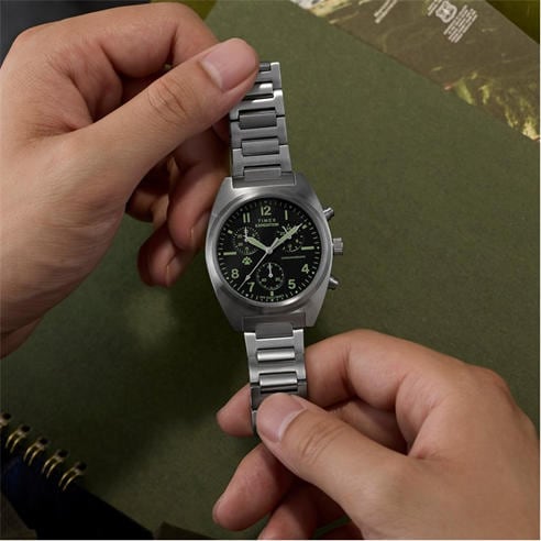 Timex - Men's Capstone Quartz Analogue Watch