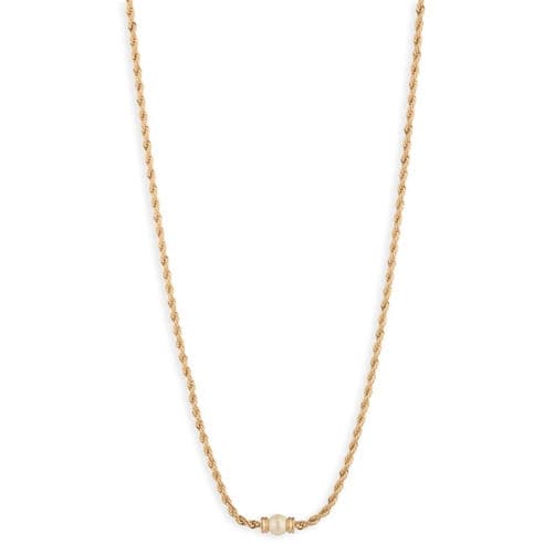 Lauren by Ralph Lauren - Lauren Ralph Lauren Gold & Pearl Rope Necklace