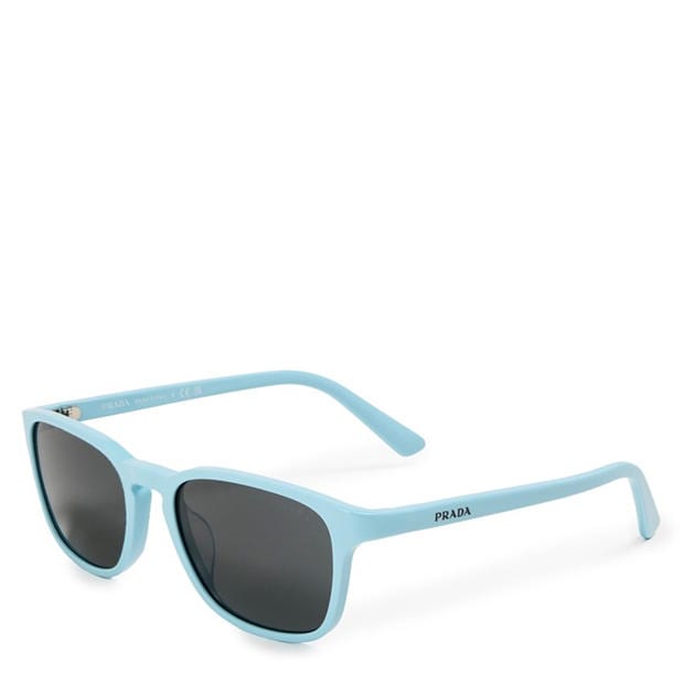 Black/Dark Grey - Prada - Men's 0PR D13SU Wayfarer Sunglasses