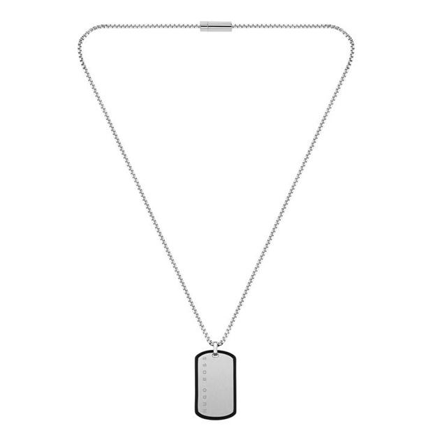 Boss Gents BOSS ID Brushed Stainless Steel Dog Tag Necklace,All Products : American Fashion Style Bags On Sale Boss Gents BOSS ID Brushed Stainless Steel Dog Tag Necklace,All Products : American Fashion Style Bags On Sale
