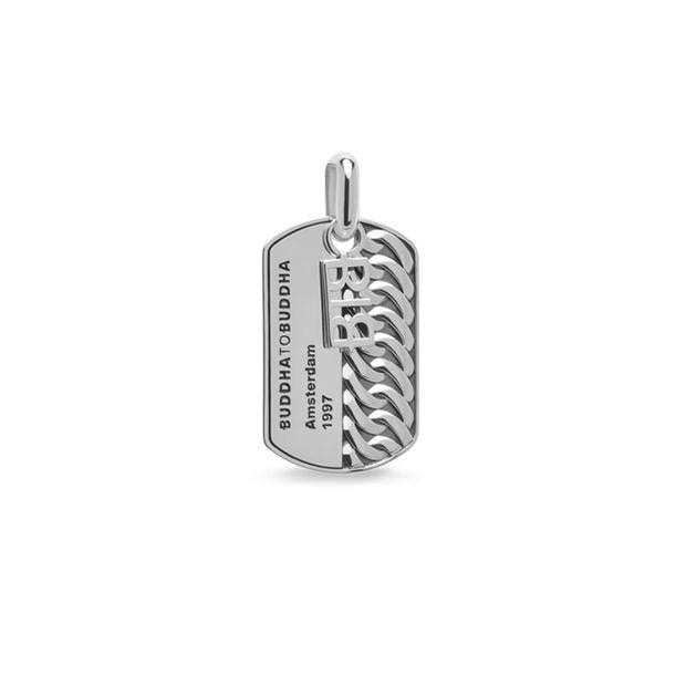 BUDDHA TO BUDDHA Chain Army Tag Pendant Silver,All Products : American Fashion Style Bags On Sale