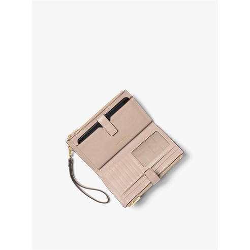 MICHAEL Michael Kors - Women's Double Zip Wristlet Wallet on Chain