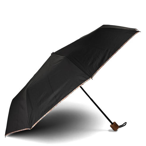 Paul Smith - Signature Stripe Trimmed Umbrella