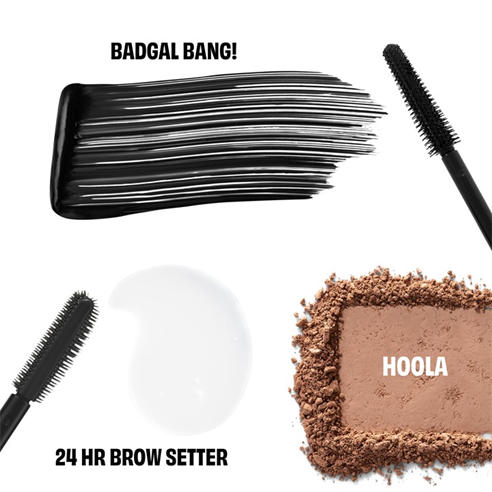 Benefit - Youve Got Aura Gift Set - Hoola Bronzer BADgal BANG! Mascara & 24 Hour Brow Setter Kit