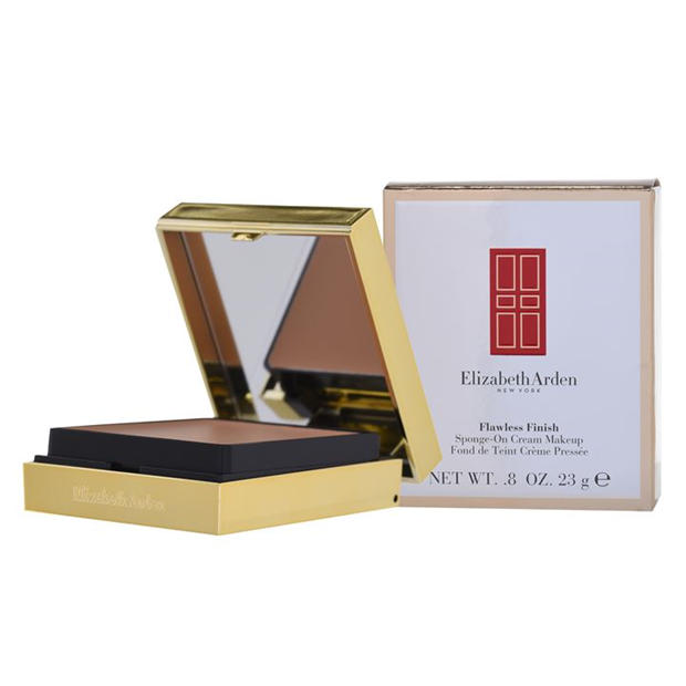 Elizabeth Arden Flawless Finish Sponge On Cream Makeup Women Liquid Foundation Flannels