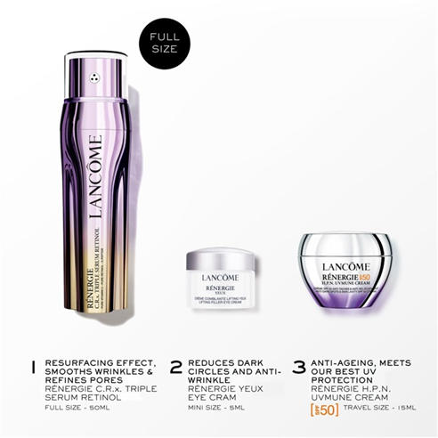 Lancome - Women's Renergie Triple Serum Retexturising Anti Aging Cream