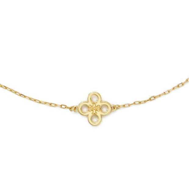 TORY BURCH JEWELLERY Kira Clover Necklace,Specials : American Fashion Style Bags On Sale