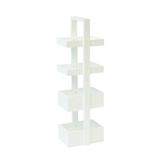 Wireworks Mt. Fuji Bathroom Caddy - White,Specials : American Fashion Style Bags On Sale