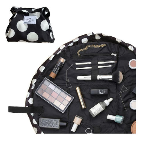 The Flat Lay Co. - Women's Full-Size Drawstring Makeup Bag