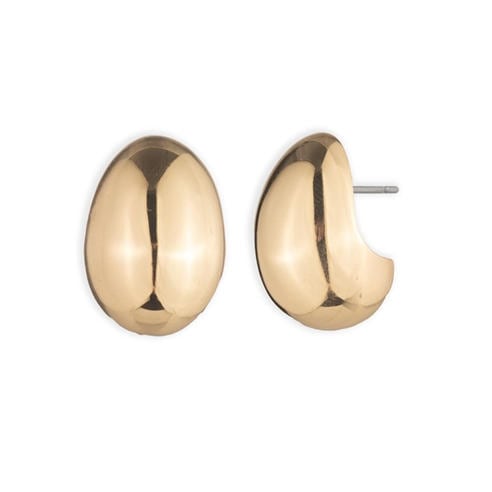 LAUREN RALPH LAUREN - Lauren Ralph Lauren Gold Puffy Stud Earrings
