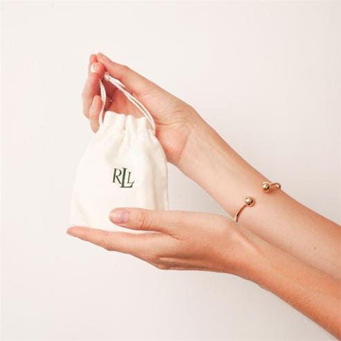 LAUREN RALPH LAUREN - Lauren Ralph Lauren Gold Puffy Stud Earrings