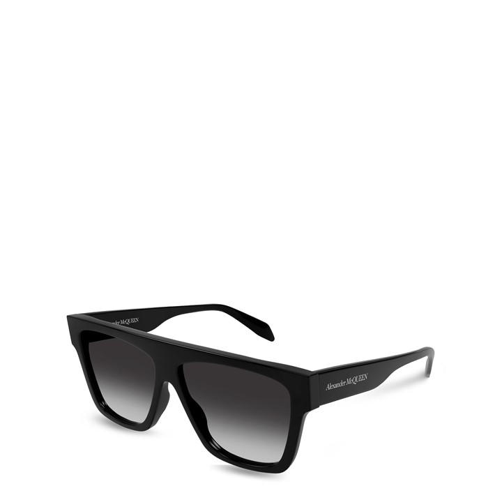 ALEXANDER MCQUEEN Flat Top Sunglasses – Black