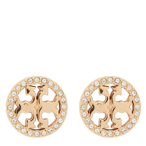 Tory Burch - Icon Pav¿¿ Circle Stud Earrings