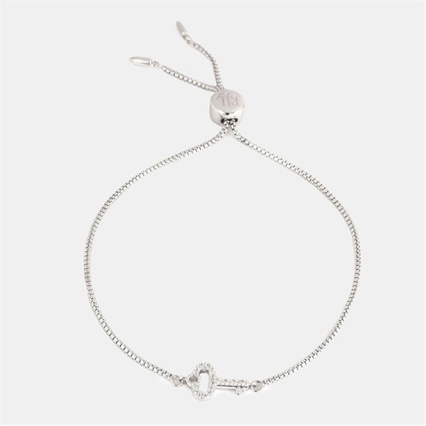 Ralph Lauren Lauren Ralph Lauren Sterling Silver Key Slider Bracelet
