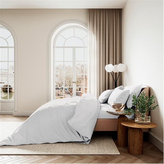 Bedeck of Belfast Cotton Sateen Fitted Sheet 400TC,All Products : American Fashion Style Bags On Sale