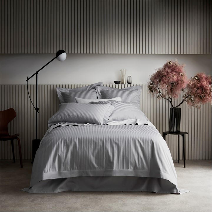 Sheridan Unisex Grey Millennia 1200Tc Fitted Sheet