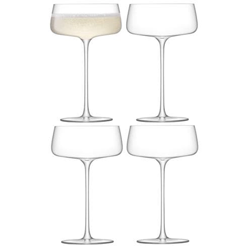 LSA - Metro Champagne Glass - Set of 4
