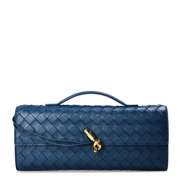 Fondant Brass - BOTTEGA VENETA - Andiamo Clutch