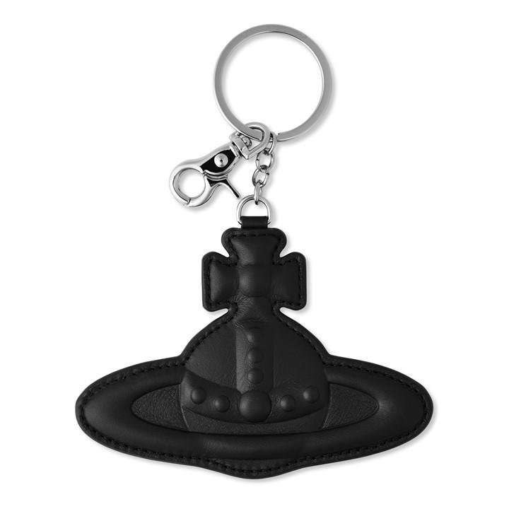 Vivienne Westwood Men's Black Orb Keyring