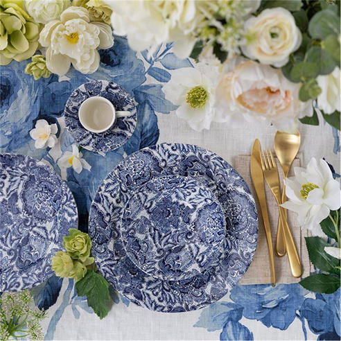 Ralph Lauren Home - RalphLaurenHome Faded Peony Dinner Plate