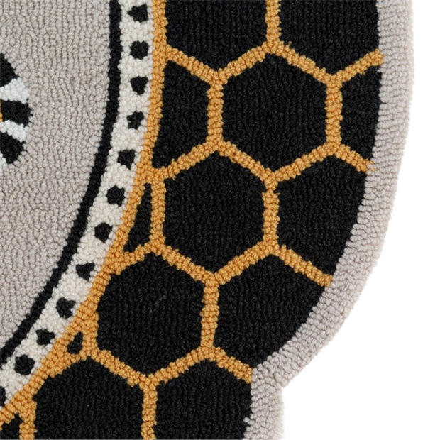 MacKenzie-Childs | Queen Bee Rug - 122cm | Unisex | Black | Flannels