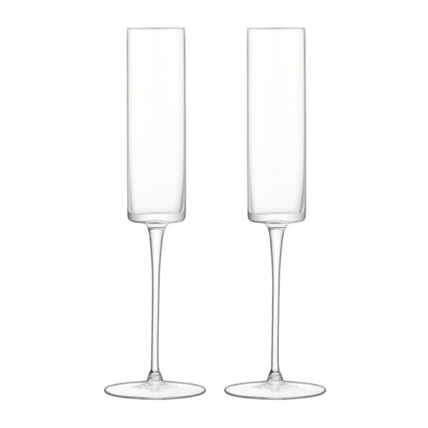 LSA Otis Champagne Flute - Clear,Specials : American Fashion Style Bags On Sale