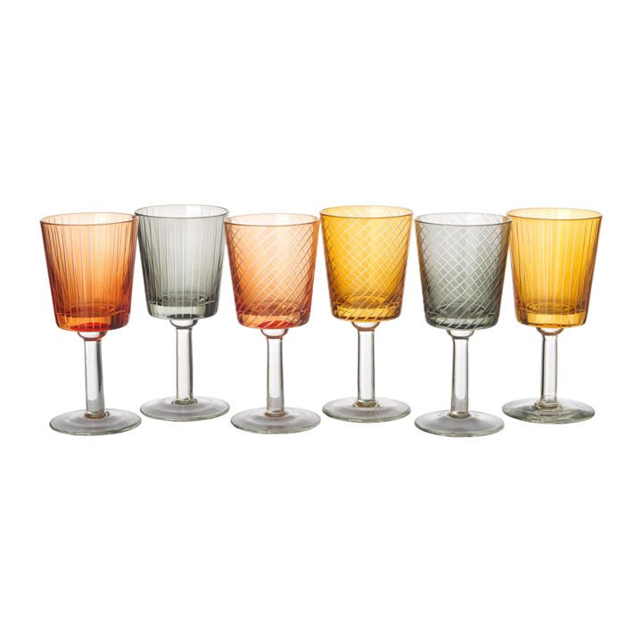 Pols Potten Unisex None Library Wine Glasses - Set Of 6 -