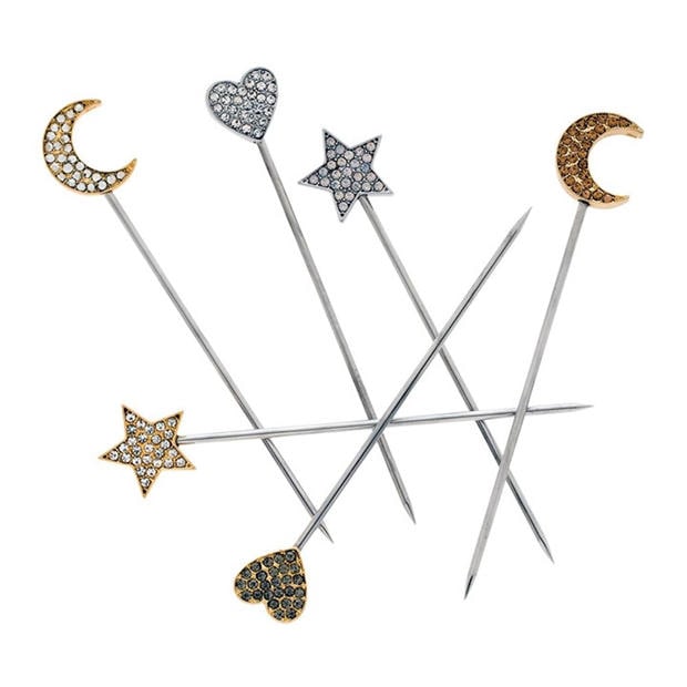 Joanna Buchanan Celestial Cocktail Picks - Set of 6,Specials : American Fashion Style Bags On Sale