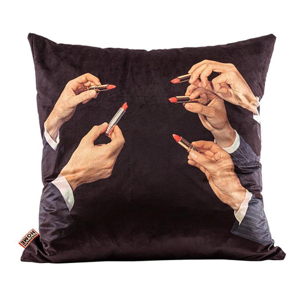 Seletti wears Toiletpaper Toiletpaper Cushion - 67x67cm,Specials : American Fashion Style Bags On Sale Seletti wears Toiletpaper Toiletpaper Cushion - 67x67cm,Specials : American Fashion Style Bags On Sale