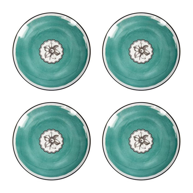 Christian Lacroix Herbariae Dessert Plate - Set Of 4,All Products : American Fashion Style Bags On Sale