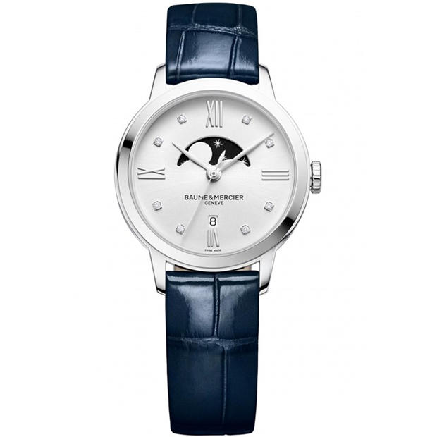 BAUME AND MERCIER Classima Moon Phase Watch,All Products : American Fashion Style Bags On Sale