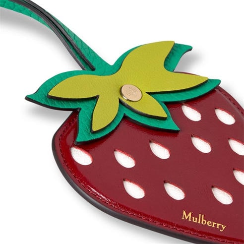 Mulberry - Strawberry Bag Charm