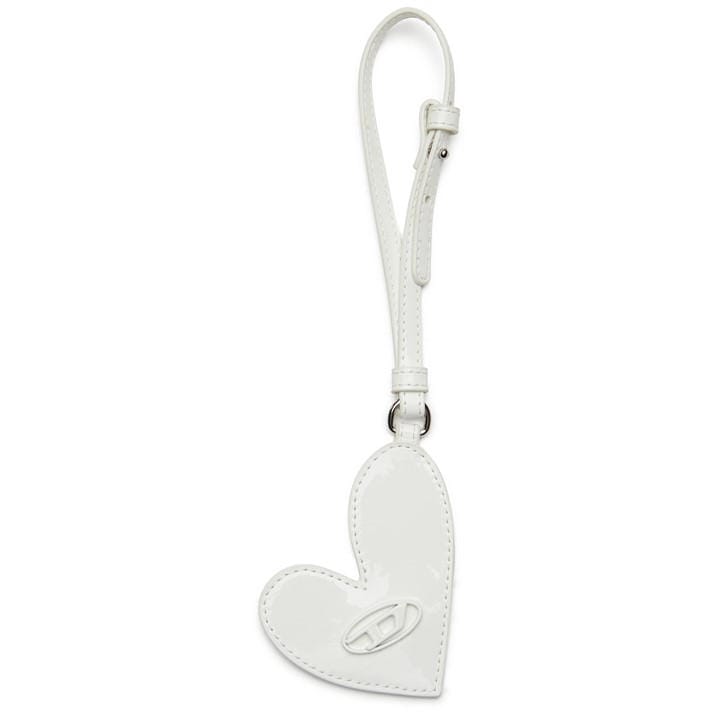 Diesel Women's White Play Mirror Keyring