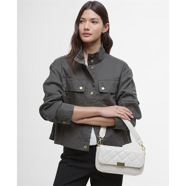 Barbour International Quilted Medium Cross Body Bag,All Products : American Fashion Style Bags On Sale