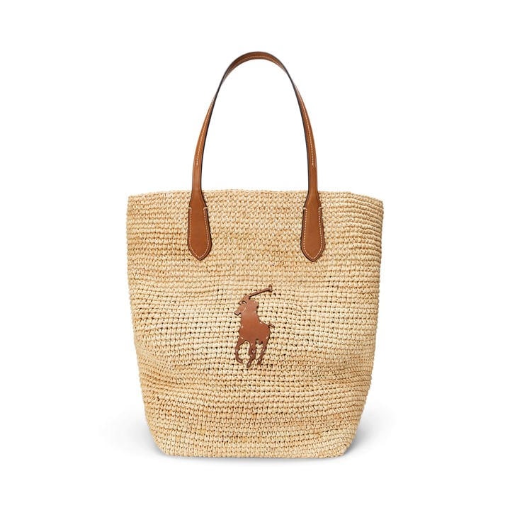 Polo Ralph Lauren Women's Beige Natural Tote Bags